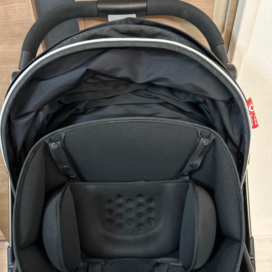 【美品】Aprica オプティアプレミアム 最上級モデル ベビーカー