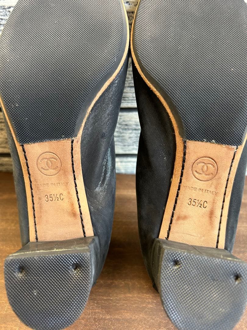 シャネル　CHANEL シャネル パンプス ココマーク ヒール　バレエシューズ