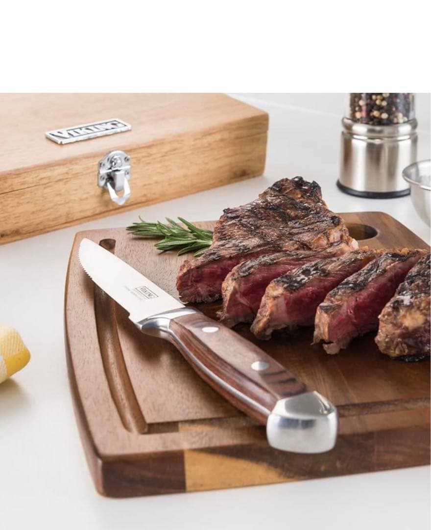 【新品未使用】VIKING ステーキナイフ　6セット　【保管ケース付き】