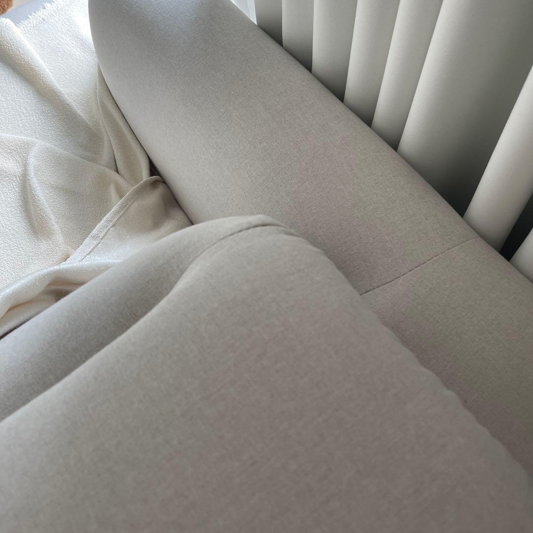 完売品アルモニア リクライニング3人掛ソファLarioホワイト 1月限定値下げ