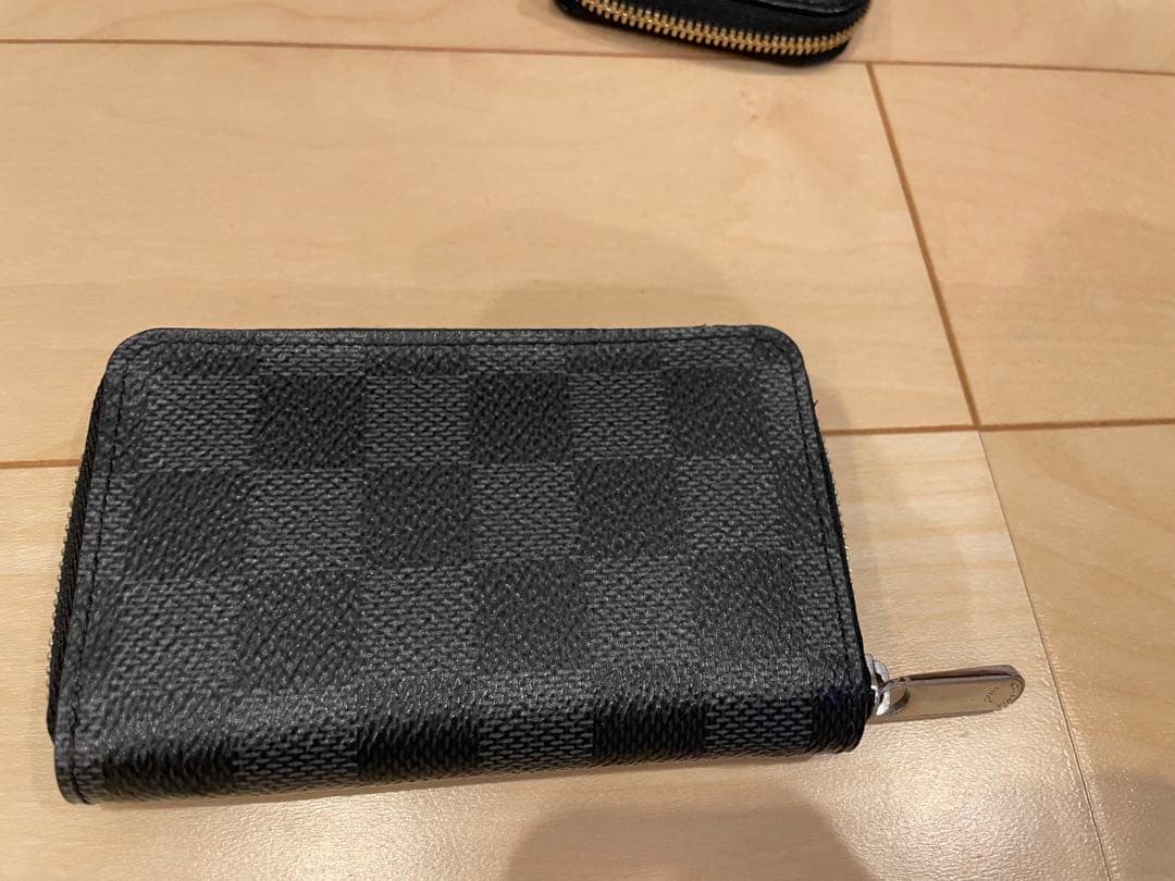 Louis Vuitton ダミエ ケース 黒 レザー 専用