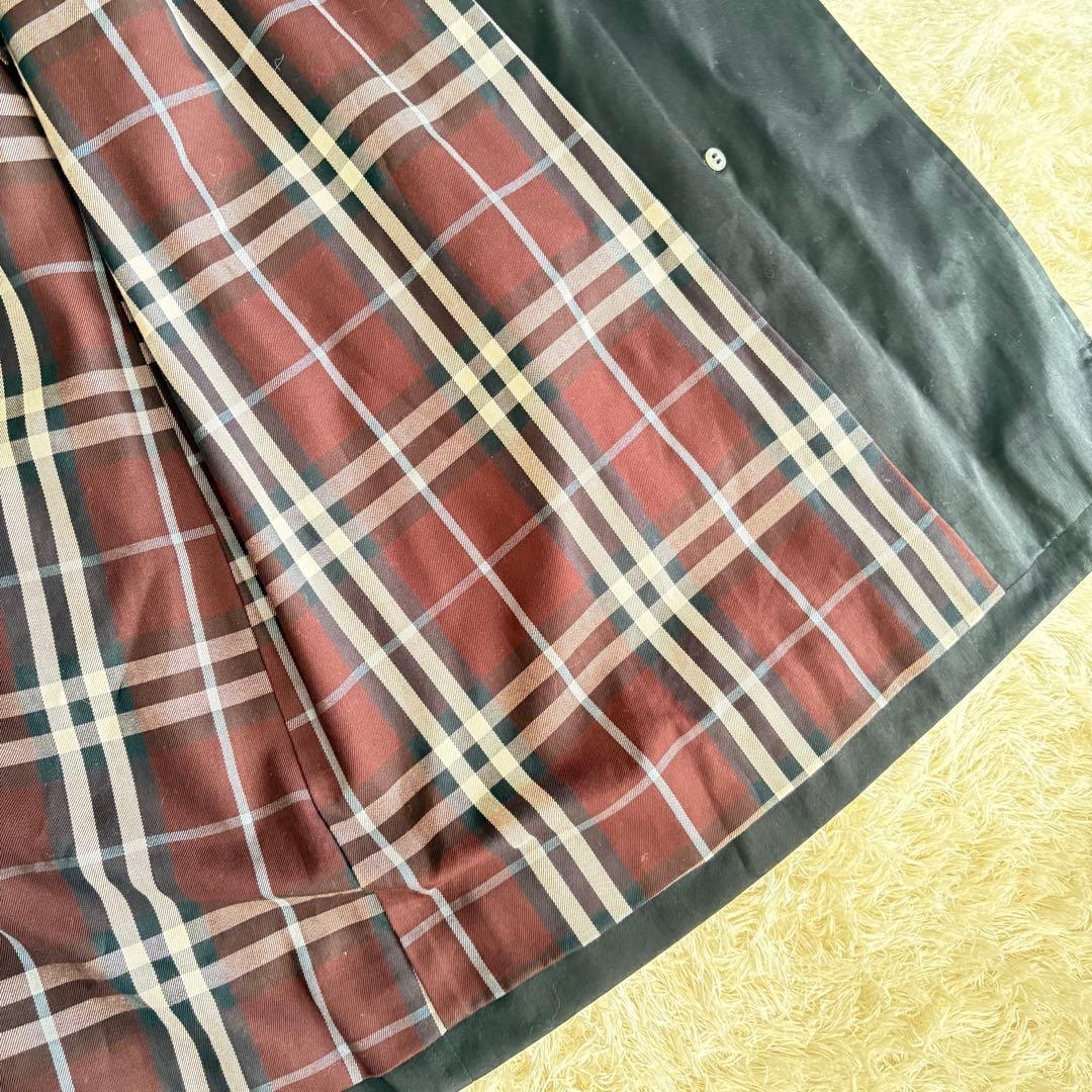 Burberrys バーバリー トレンチコート ボルドーノバチェック ダブル