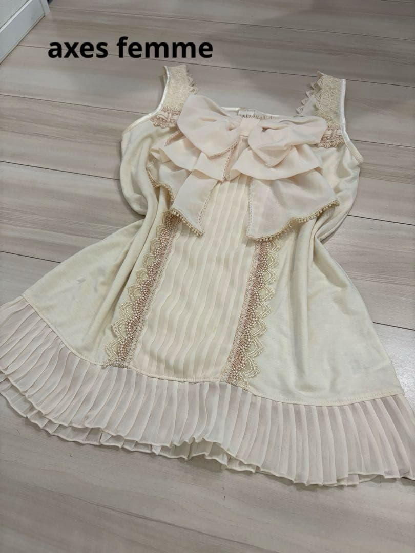 美品❣️axes femme BIGリボンy2k coquette 00s