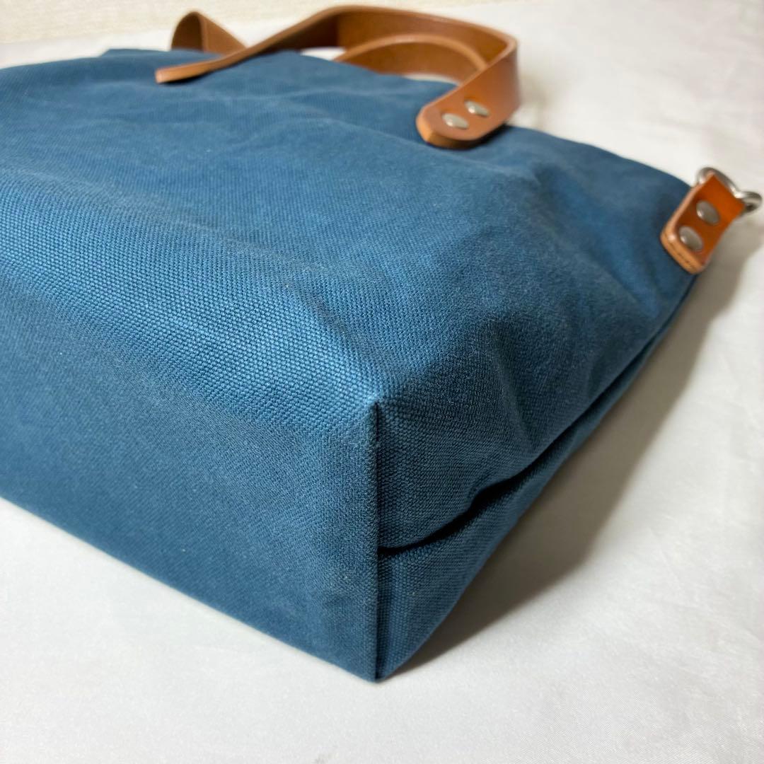 【希少 限定色】　カワニシカバン　ミニモン　ウォッシュブルー　ショルダー