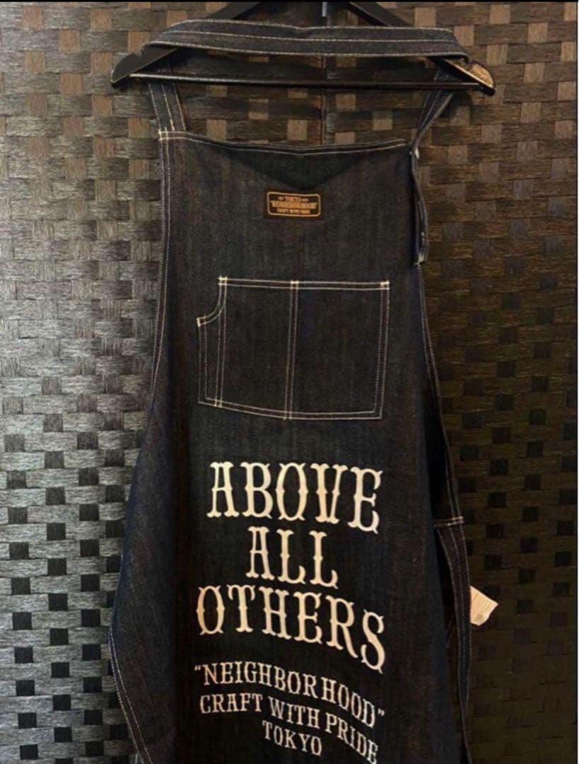 NEIGHBORHOOD デニムネイバーフッド ABOVE CAPRONエプロン