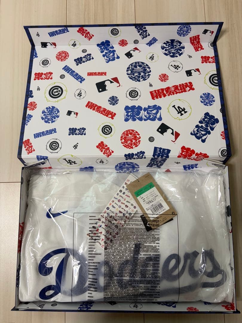ドジャース 大谷翔平 ユニフォーム　東京シリーズ 2025 XLサイズ 限定箱付