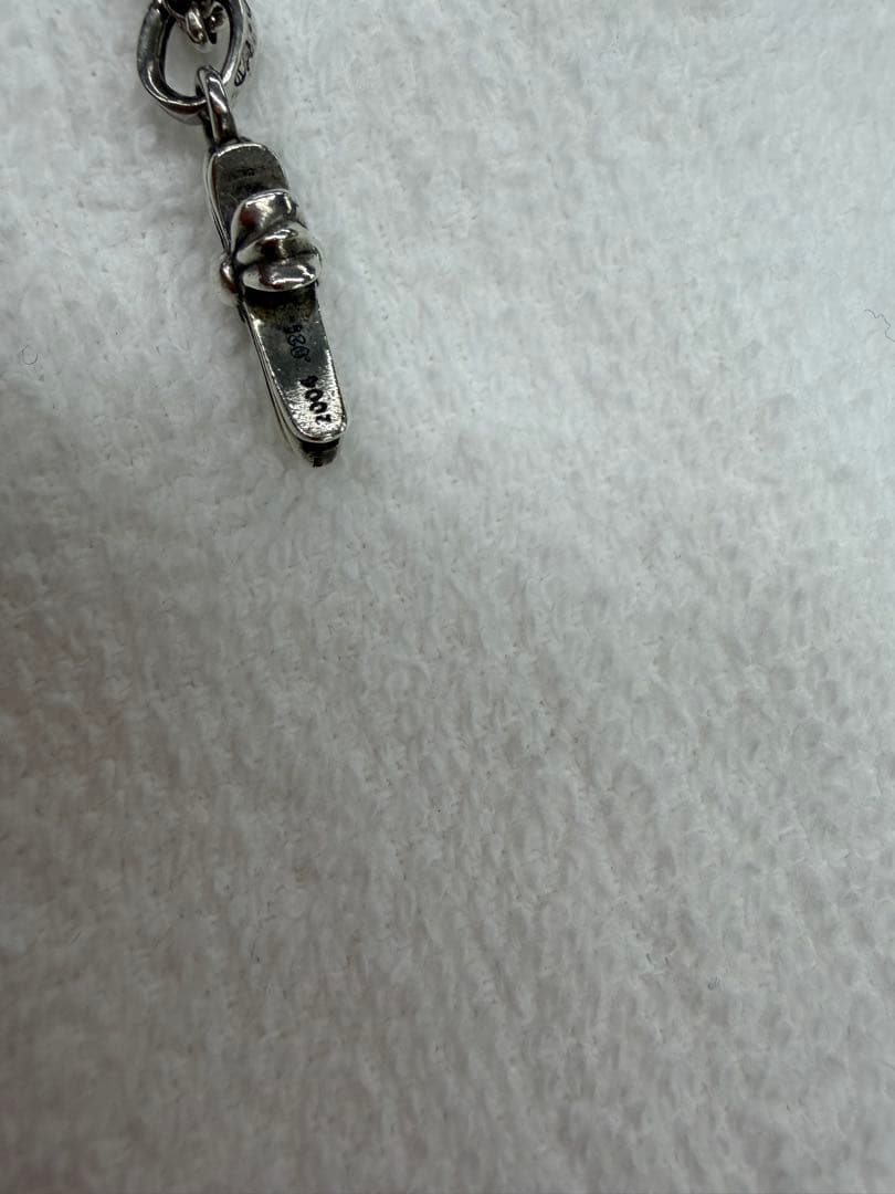 クロムハーツベビーファット+サファイヤ+ロールチェーン三点セット❗️証明書つき！