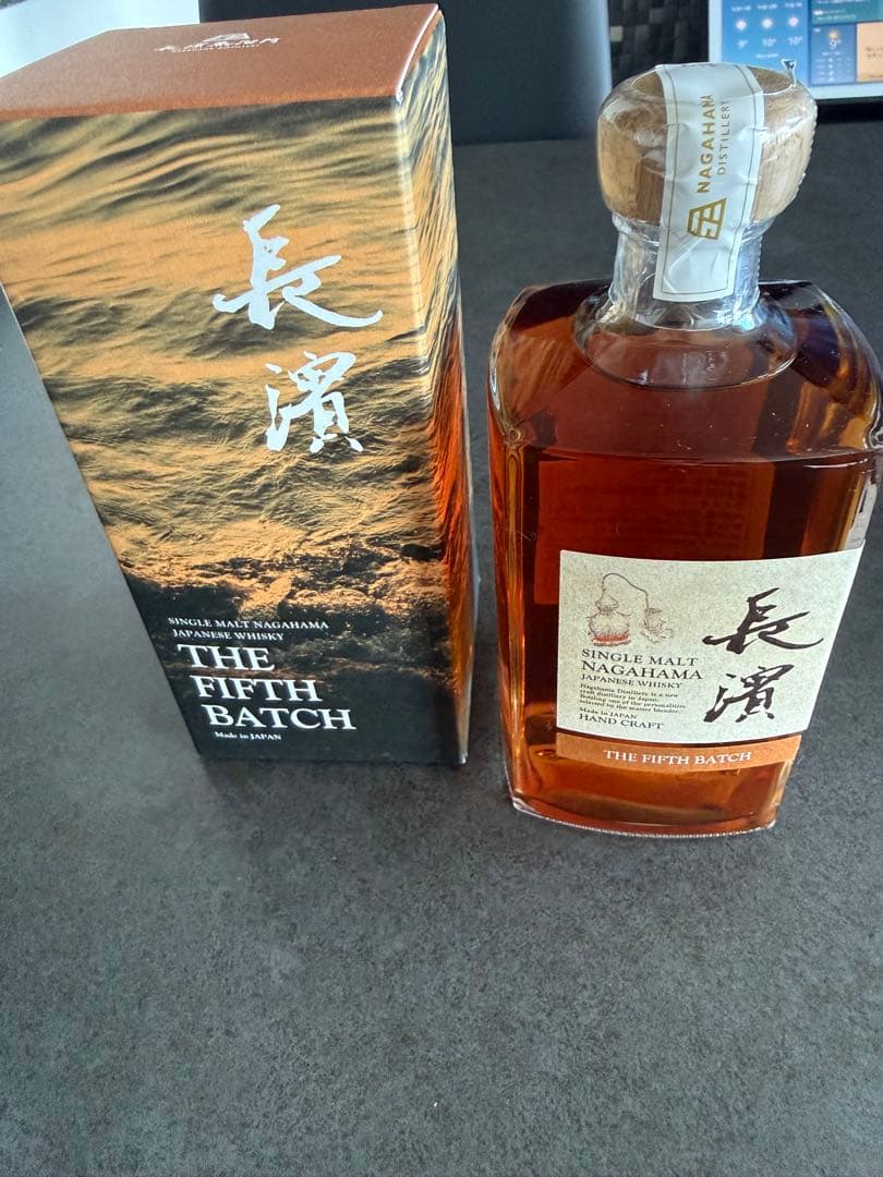 【新品未開封】長濱THE FIFTH BATCH シングルモルトウイスキー
