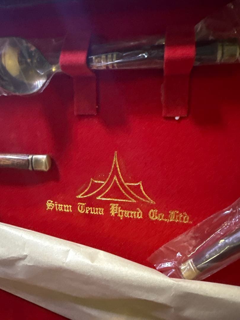 Siam Towa Phand 高級カトラリーセット 48本入 ビンテージ 箱付