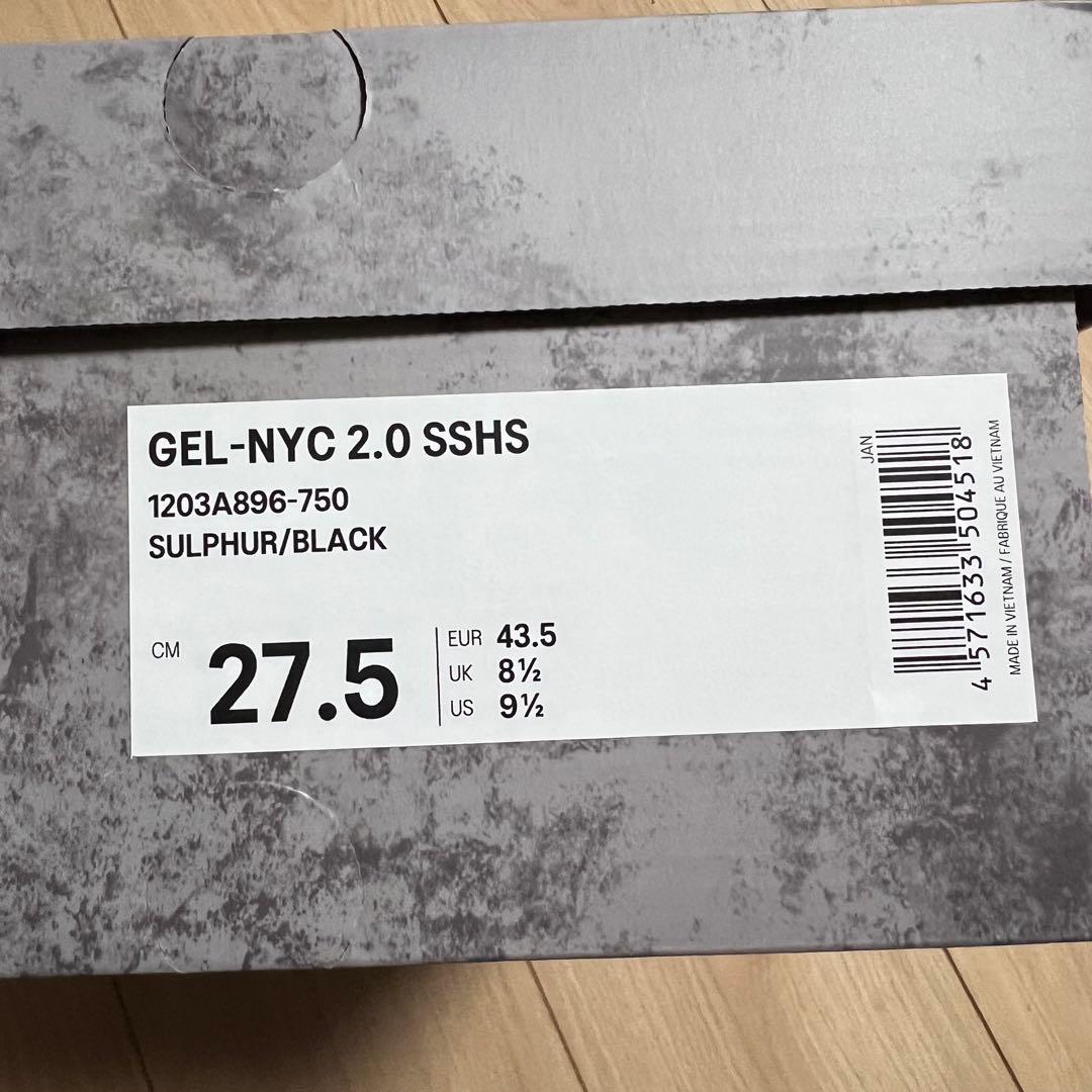 新品 HAL STUDIOS × Asics Gel-NYC 2.0 SSHS