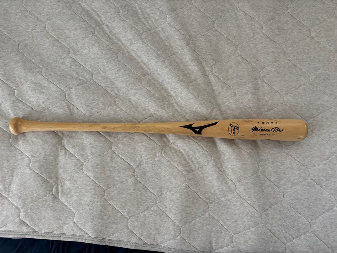 【価格応談】千葉ロッテマリーンズ　藤岡裕大実使用バット　NPBマーク