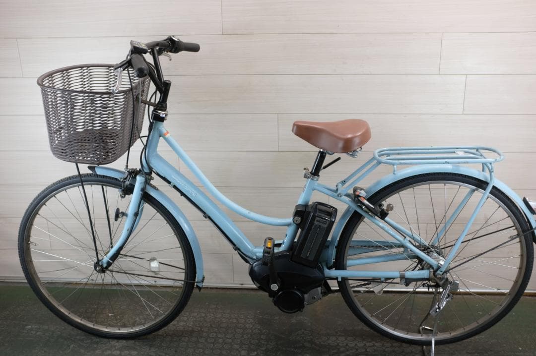 電動自転車 ヤマハPAS ami　26インチ　3段　8.7Ah 新品タイヤ