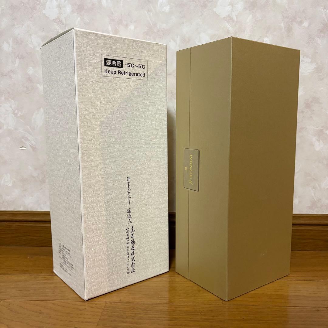 【空瓶】2024年 十四代 龍泉 隼　純米大吟醸 720ml 箱付き 未洗浄品