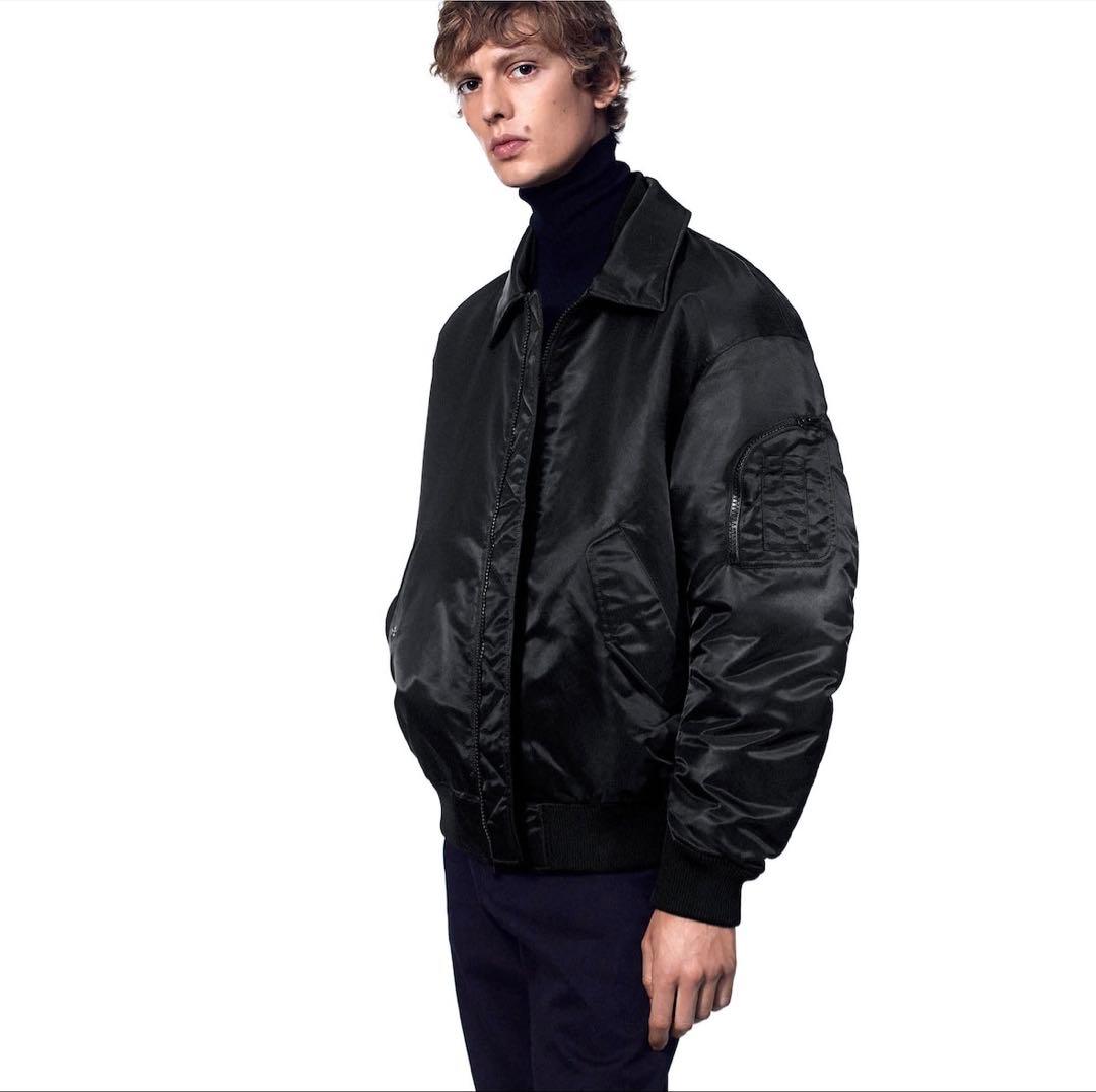 完売品　+J リブブルゾン　オーバーサイズ　ジルサンダー　ブラック　Mサイズ