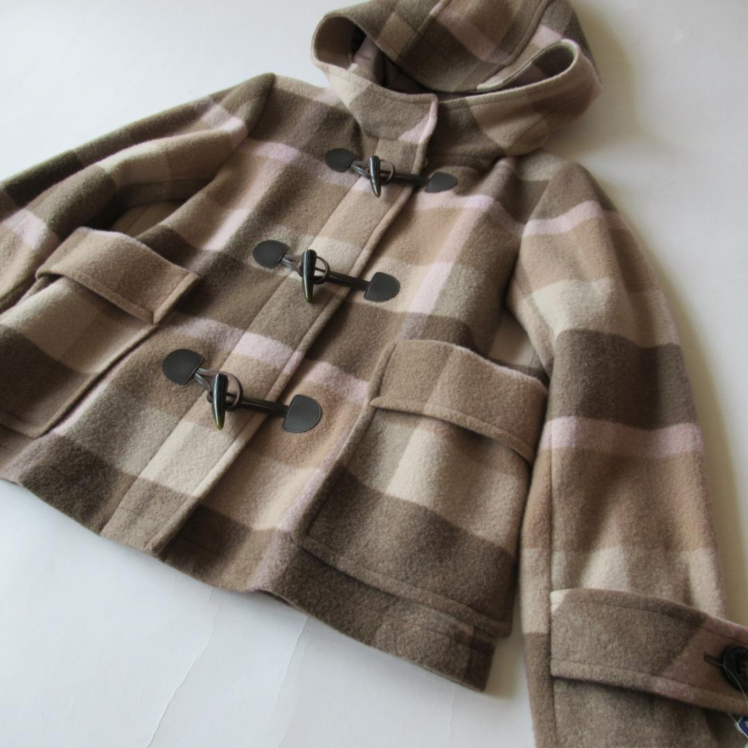 ブルーレーベルクレストブリッジ 新品 ショート ダッフルコート 38