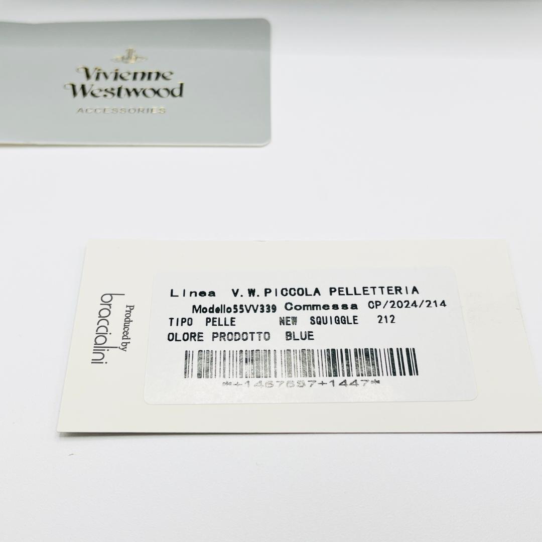 大特価 新品 長財布 Vivienne Westwood 人気 紺 青 赤定番