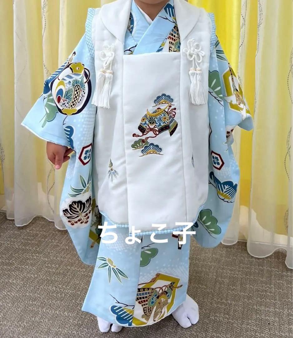 小町kids 男の子　被布　美品【お値下げ☆】