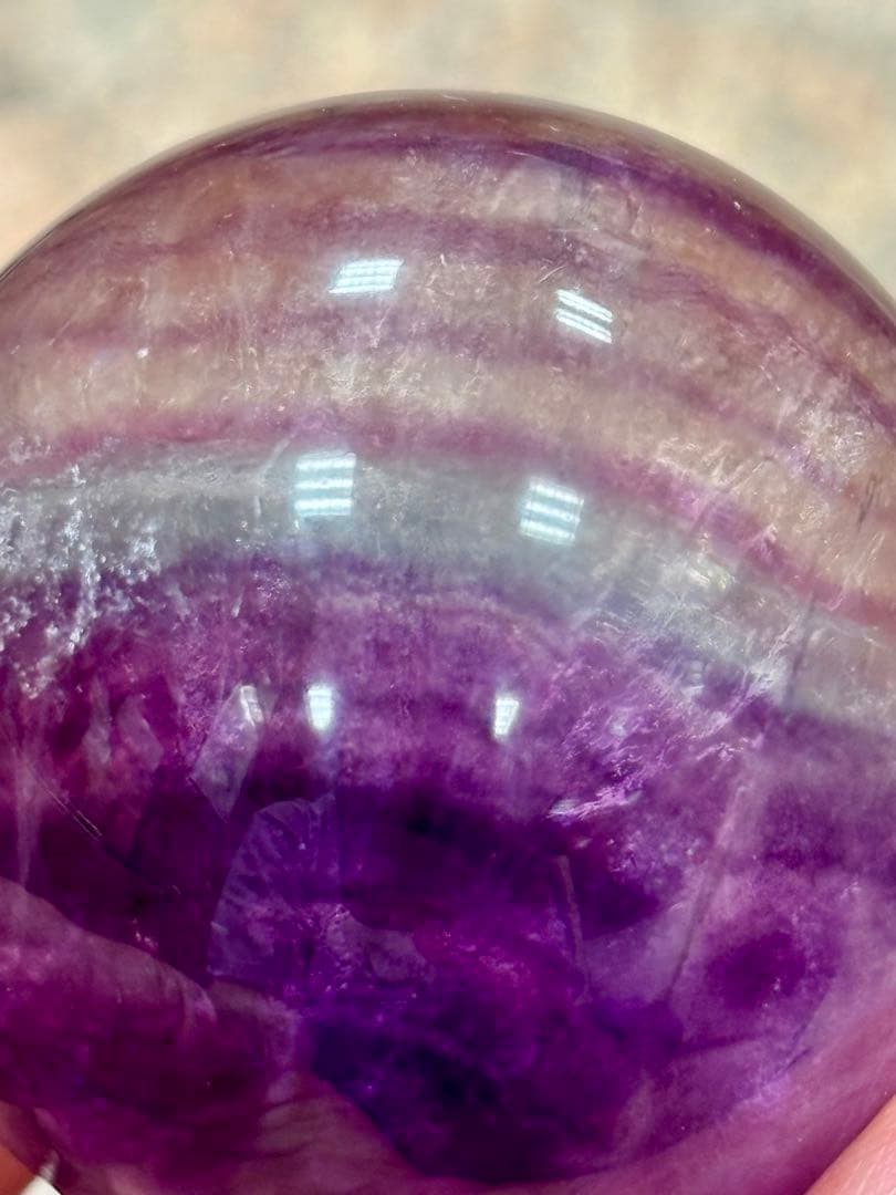 【あーきゃん】キャンディフローライト4.5cm テラヘルツ亀さん一連売り