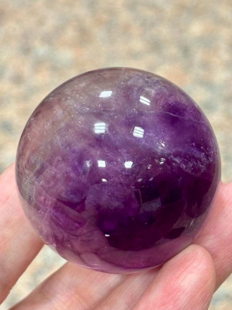 【あーきゃん】キャンディフローライト4.5cm テラヘルツ亀さん一連売り