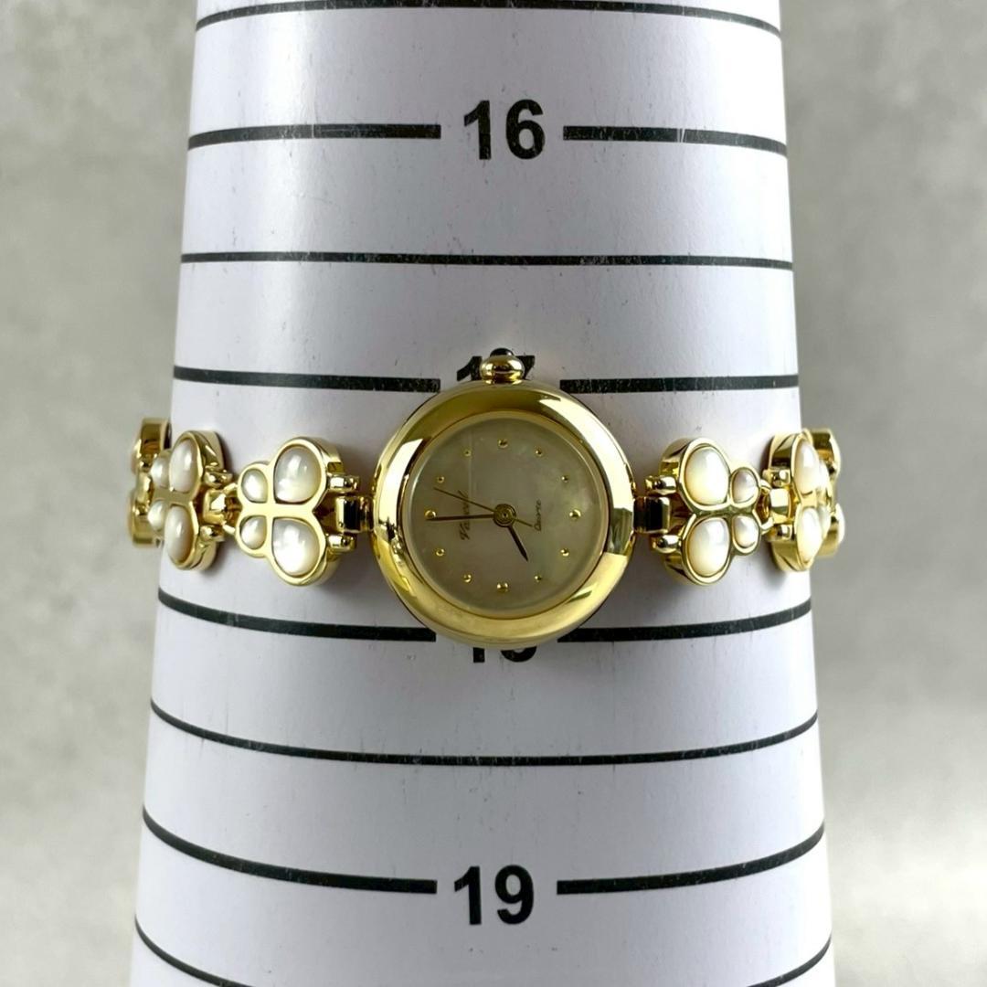 美品 超希少時計 VEXCEL ヴェクセル バタフライ白蝶貝 クォーツ