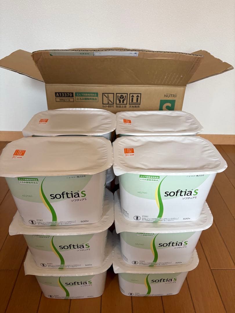 softias S とろみ剤 500g×12個入り