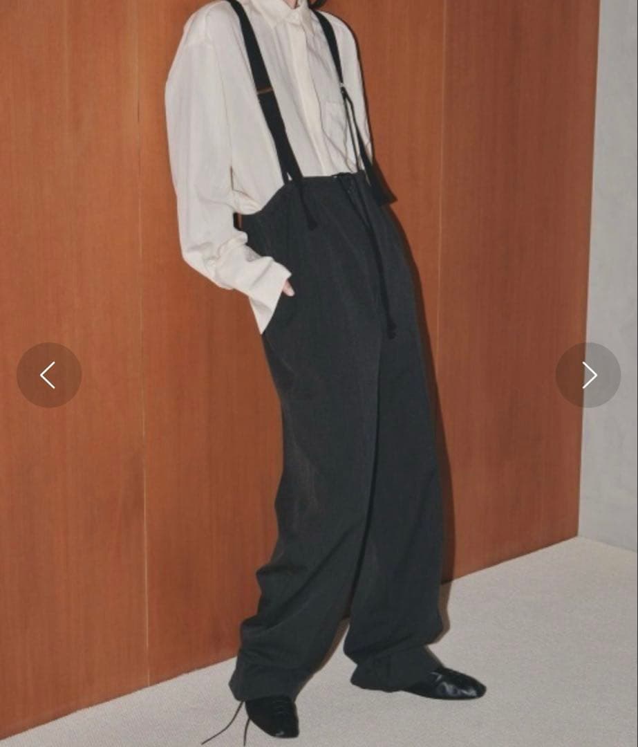 サロペット・オーバーオール・オールインワン todayful / Suspenders Highwaist Pants 38