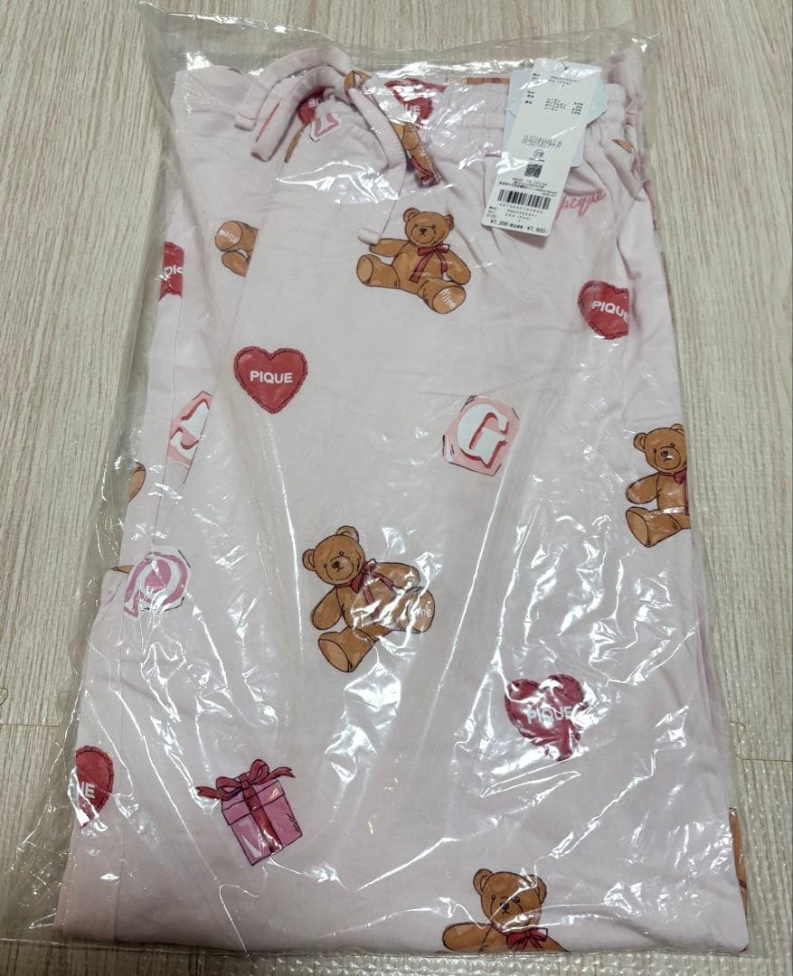 ❤️最終価格❤️✨新品タグ付✨ジェラピケ フェイバリット ハート ベア セットアップ