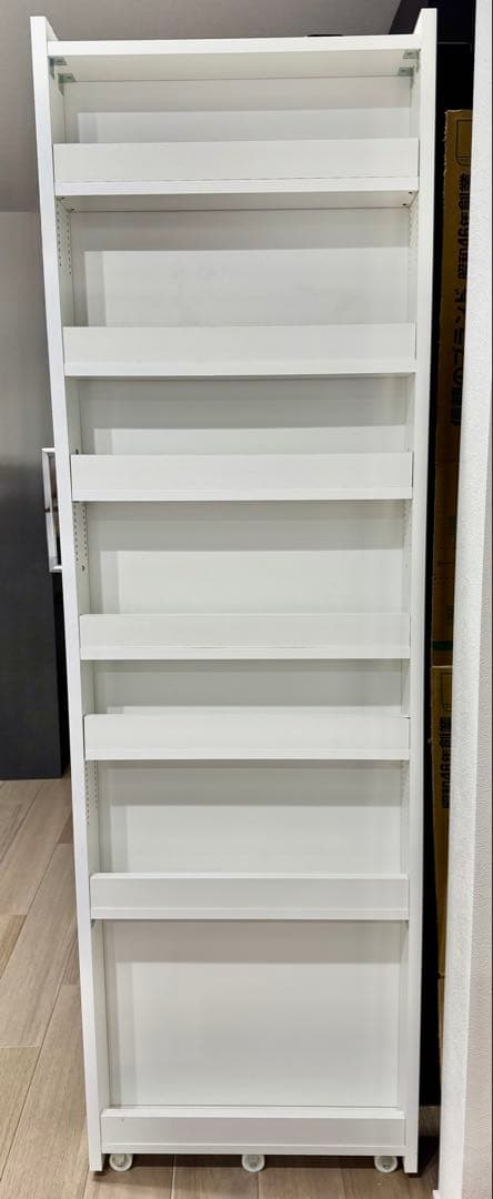 【meimilk】【美品】すきま収納ワゴン