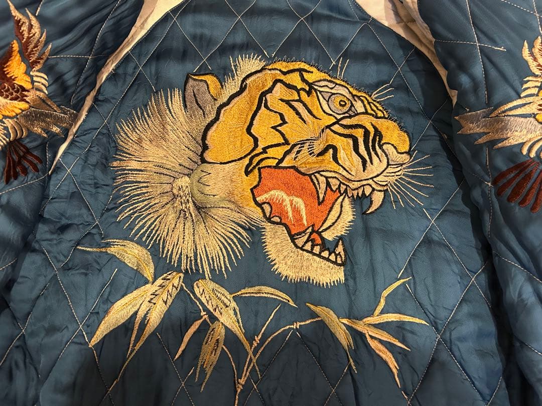 港商 スカジャン 沖縄 虎 東洋 中 スペシャルエディション