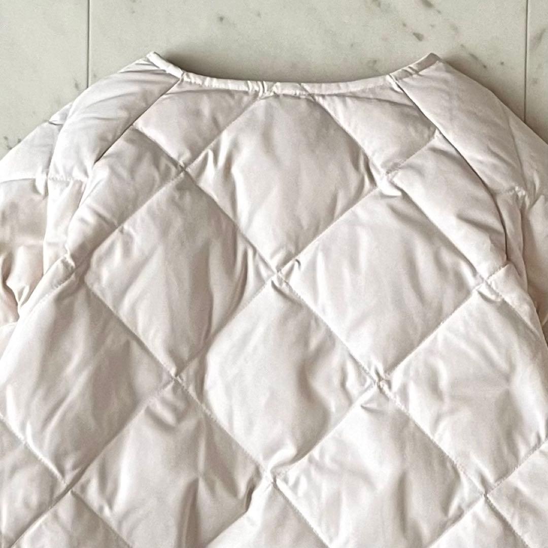 美品＊アーバンリサーチ コクーンキルティングダウン アイボリー 白 acuta