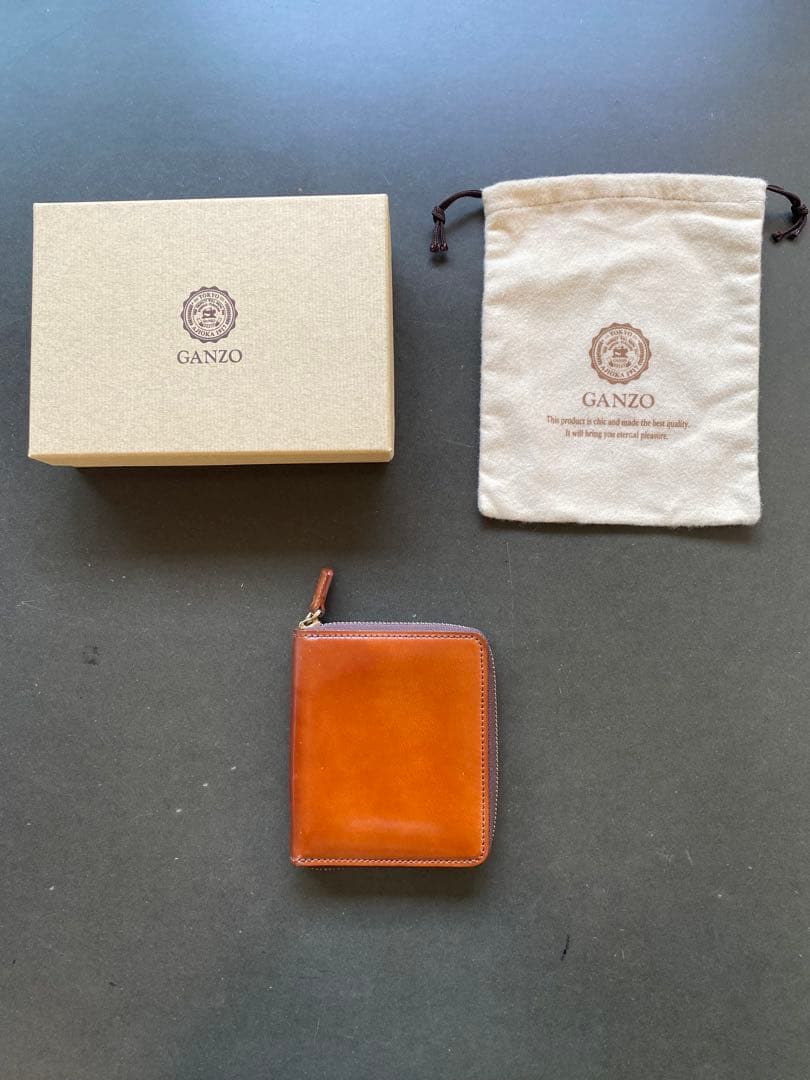 ガンゾ　大阪店限定コンパクトジップウォレット
