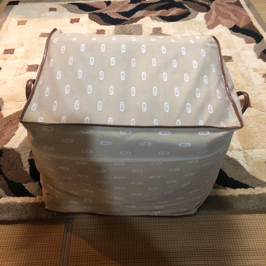 東洋羽毛　花柄掛け布団敷布団セット　クッション　カバー付き　シングル　未使用