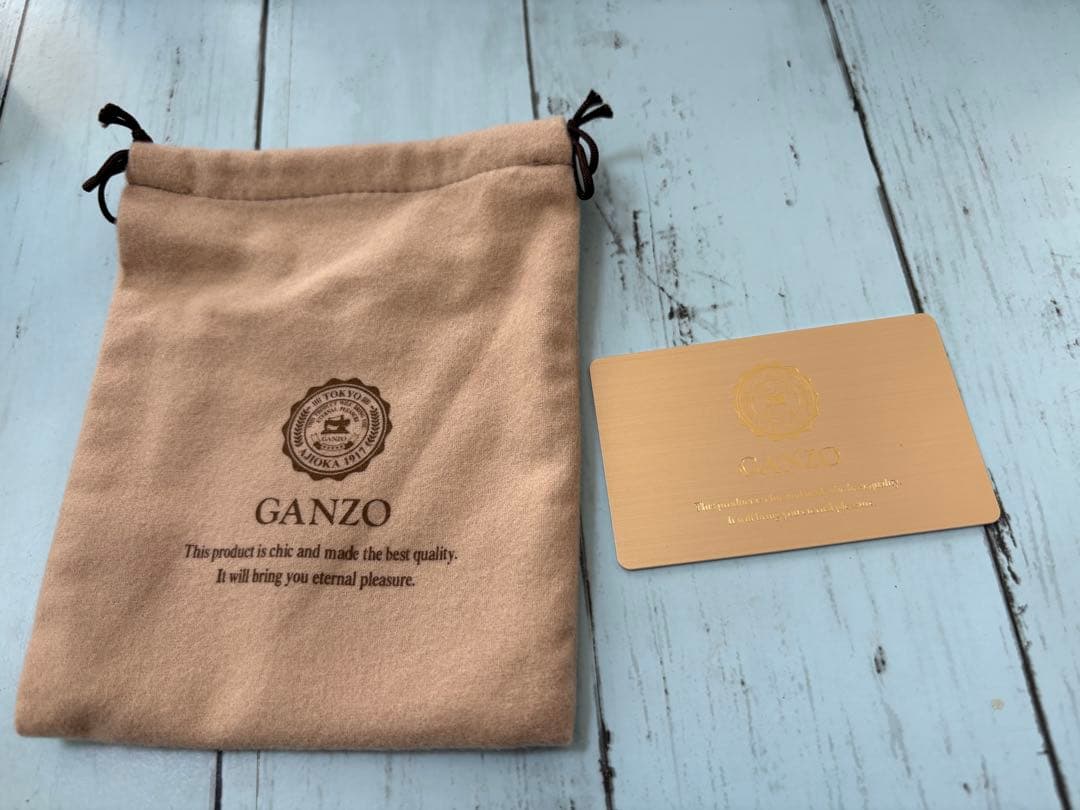 【GANZO】ミネルバナチュラルzipパース