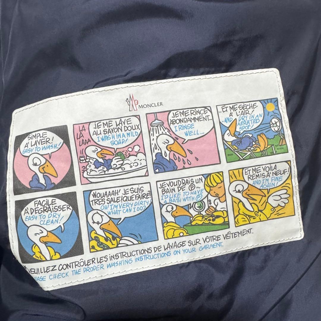 極美品！モンクレール★フラメッテ★ネイビー★サイズ3★正規品★ダウンジャケット