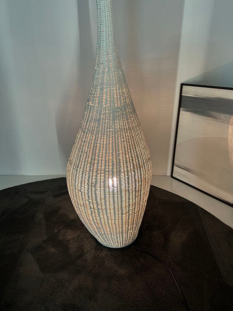 GERVASONI ジェルバゾーニ BOLLA M ラタン フロアーランプ