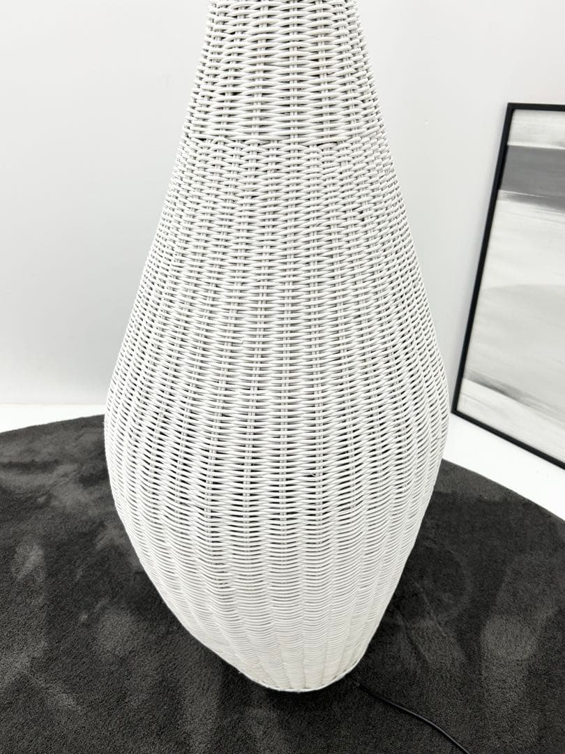 GERVASONI ジェルバゾーニ BOLLA M ラタン フロアーランプ