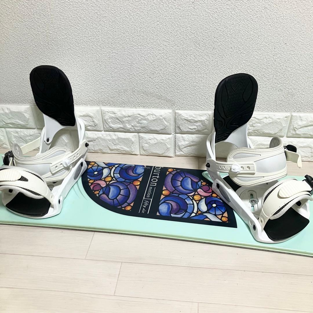バック付/BURTON motionバートンスノーボードセット156バインM/L