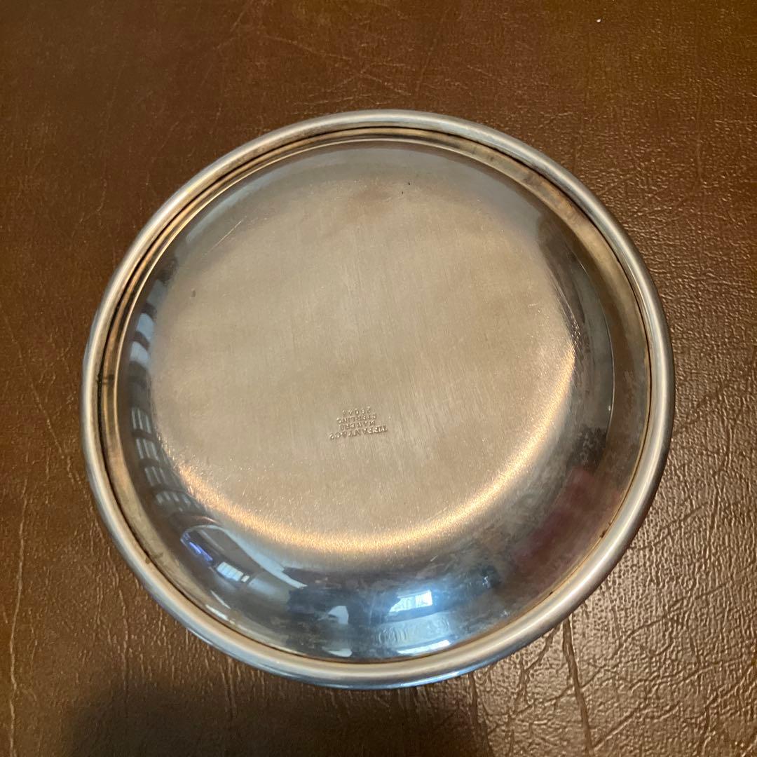ティファニーの銀小皿　直径12cm