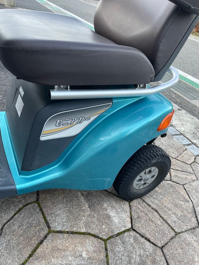 SUZUKI 電動シルバーカー 青　セニアカー　直接取引のみ