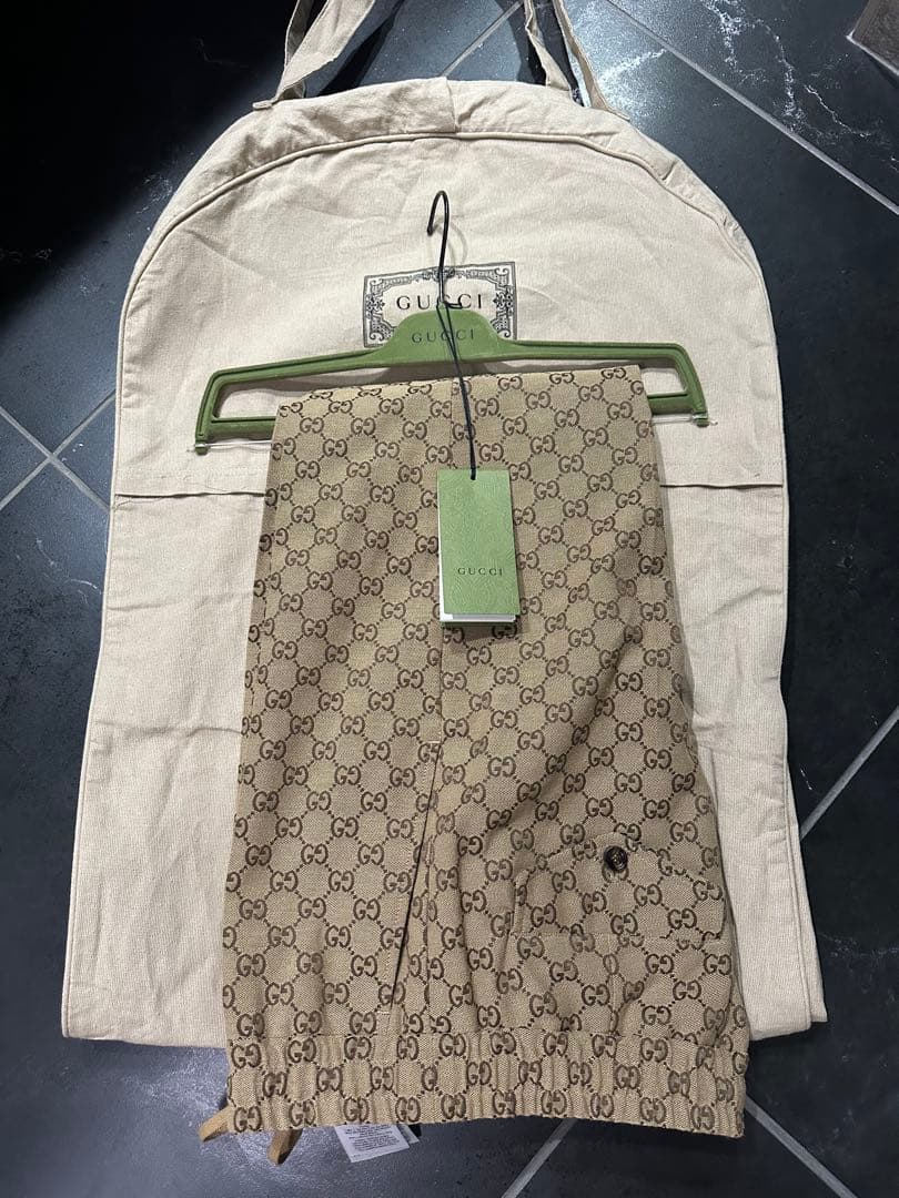 H ori GUCCI メンズパターンパンツ　新品