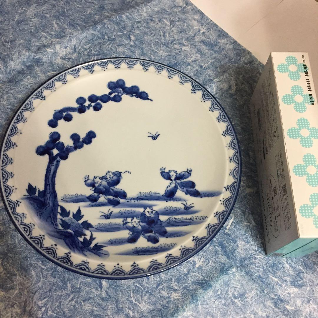 大皿 藍鍋島