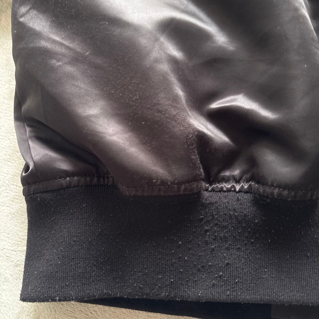 GAP【XL相当】B-15 ボア付き MA-1 y2k 黒／フライトジャケット