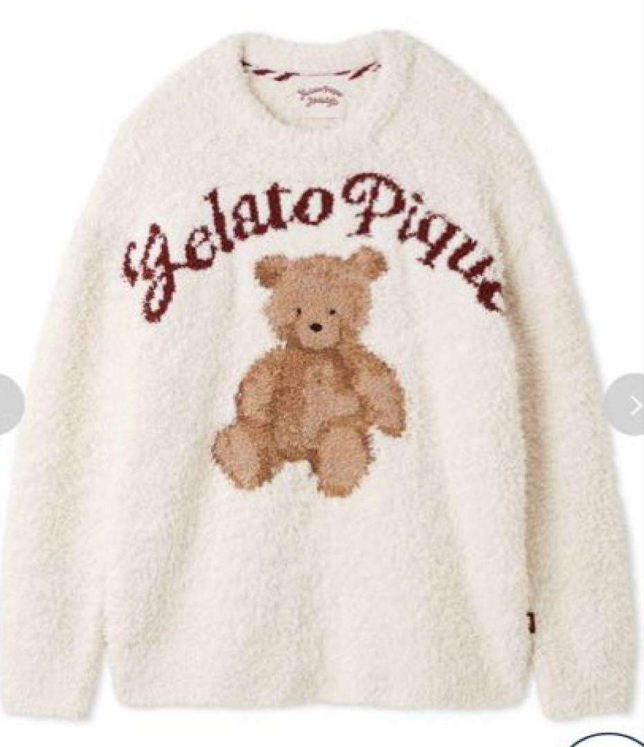 新品♡ジェラートピケ♡ 限定スノーベアジャガードプルオーバー＆ショートパンツ