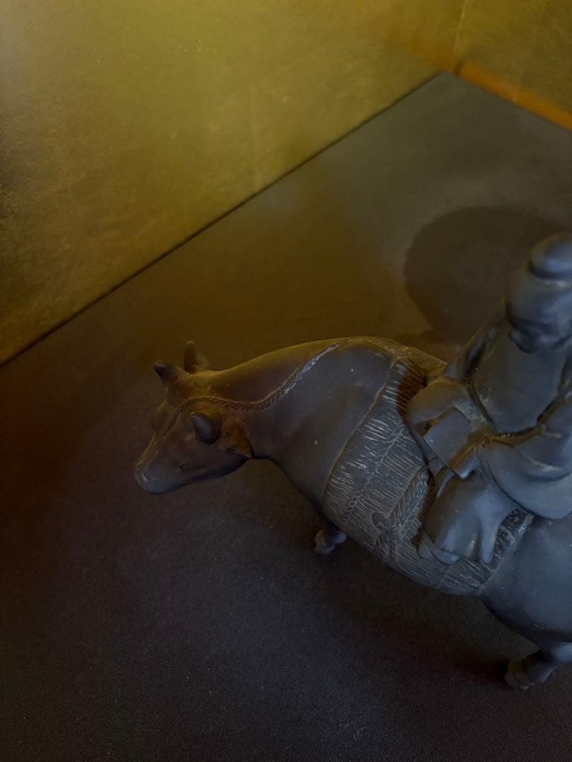 牛　香炉　置物