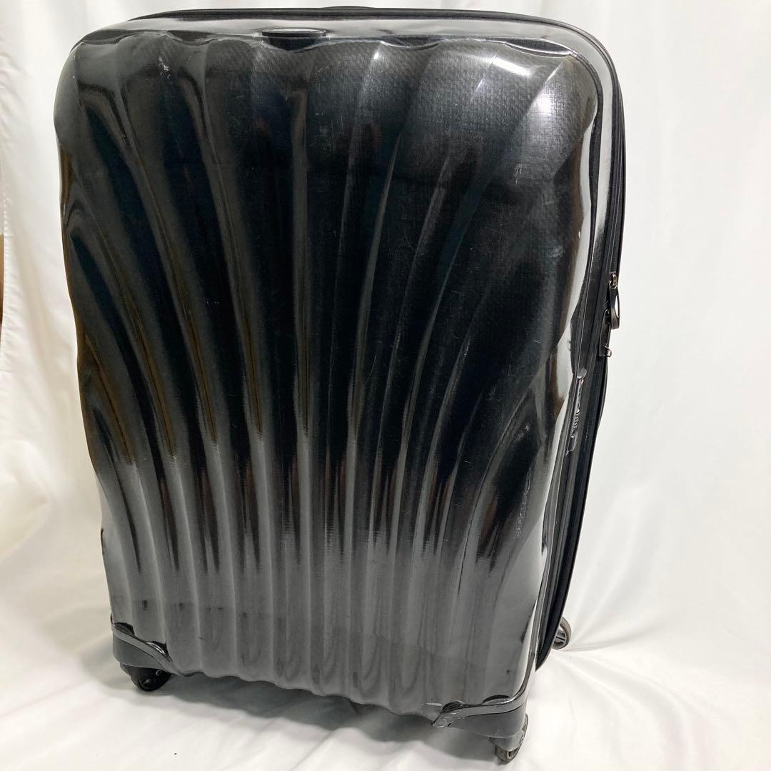 サムソナイト コスモライト 123L キャリーケース 超軽量 4輪 大容量 黒