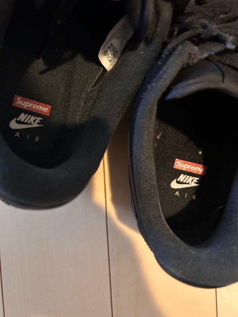Nike Air Force 1 ブラック　supreme ナイキ