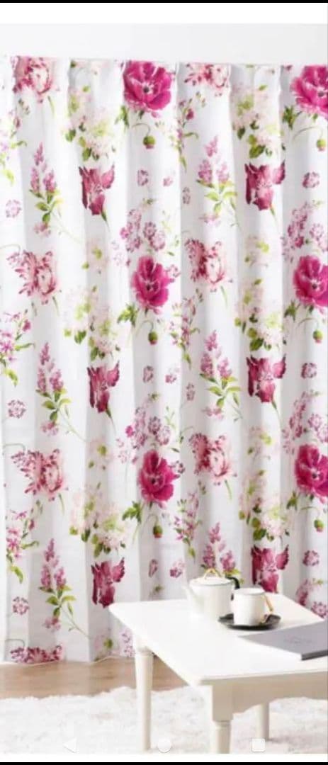 CAT　フランフランFrancfranc　アネモニ　ドレープカーテン