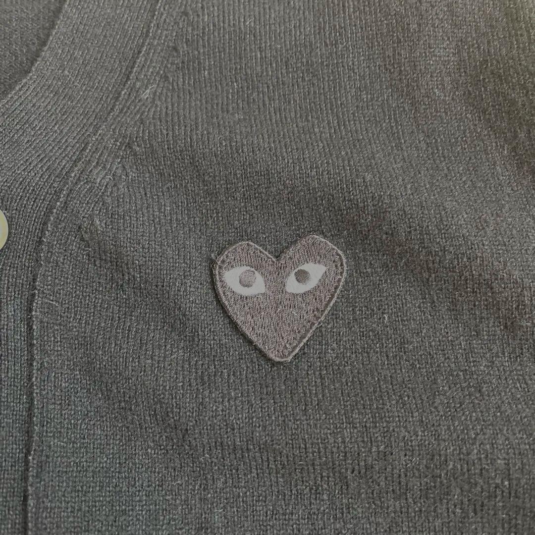 AM　PLAY COMME des GARÇONS ブラック カーディガン