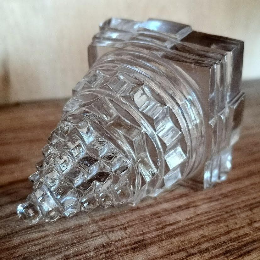 ネパール ヒマラヤ水晶製 シュリヤントラ 243g 収納箱付き No,2