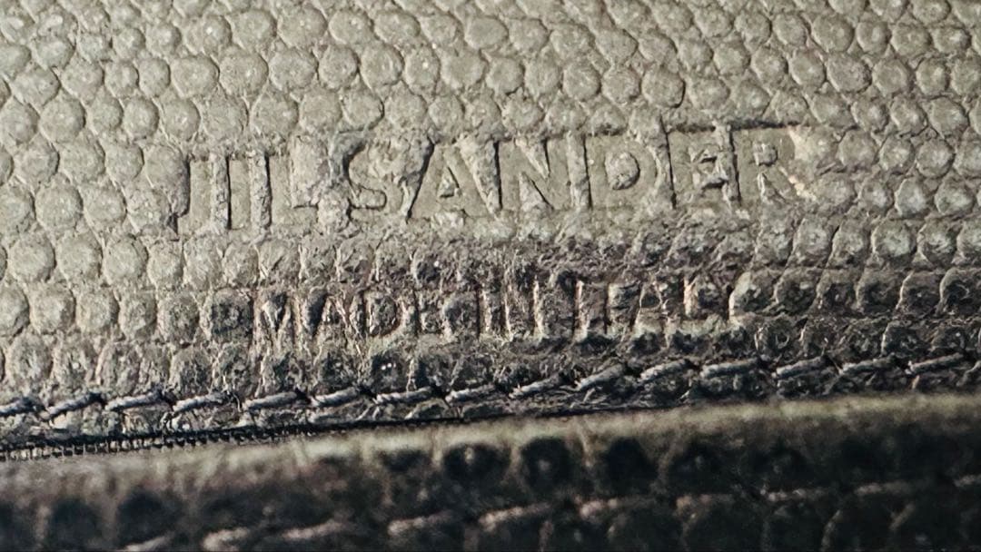 『未使用』『ユニセックス』JIL SANDER 二つ折り財布